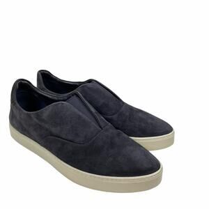 NEW Vince Galia Coastal Slip On Shoes Suede Blue Slip On Size 8M